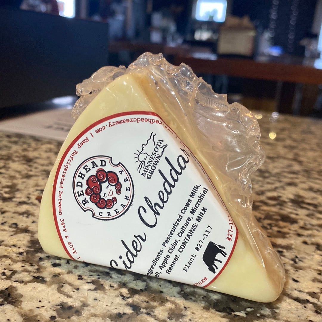 Cider Cheddar Redhead Creamery