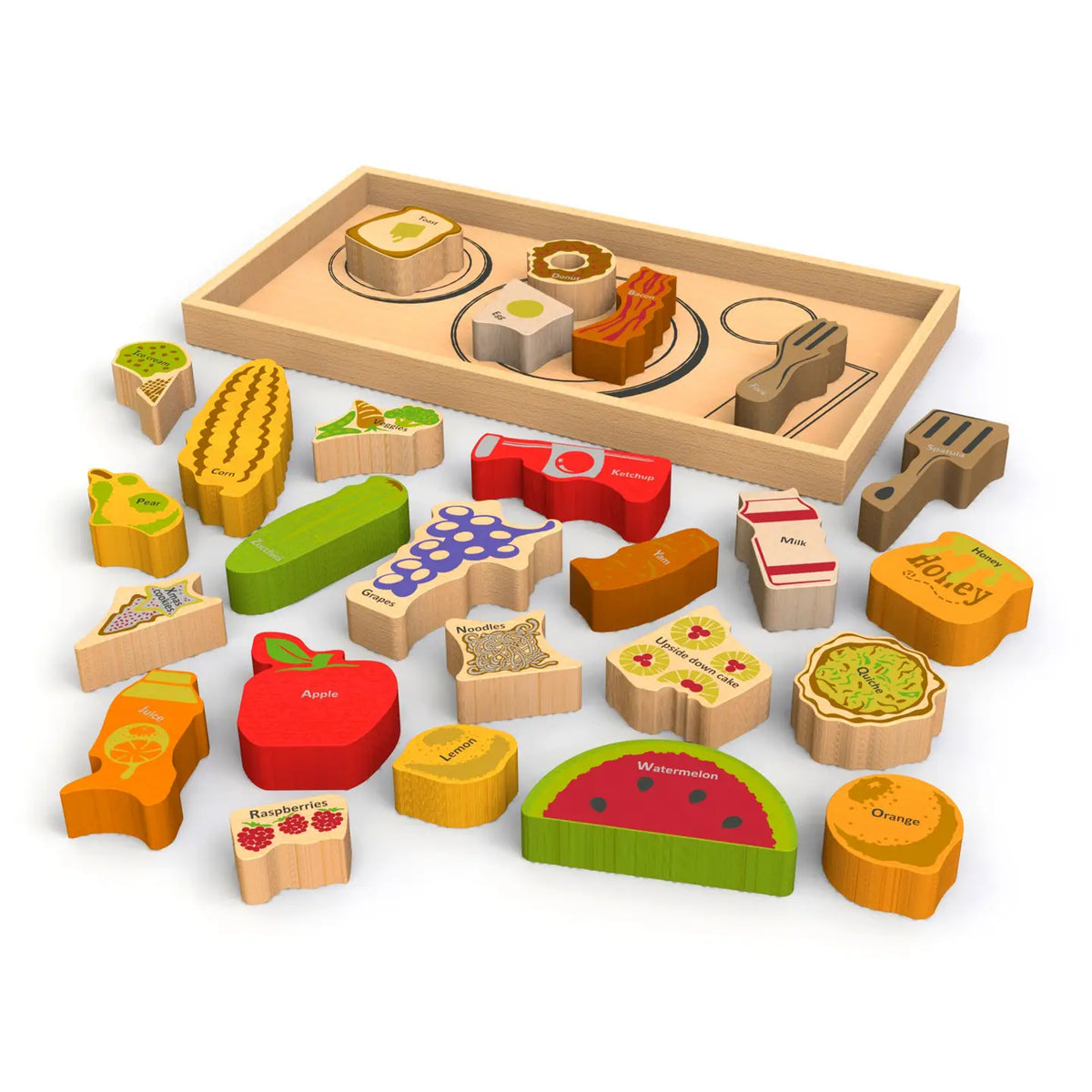 Alphabites A-Z Food Puzzle & Playset – Redhead Creamery