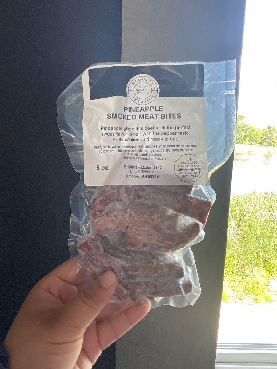 Brüders' Butcher Smoked Meat Bites – Redhead Creamery