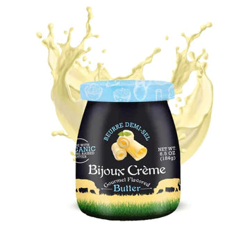 Bijoux Crème Gourmet Creamery Butter Beurre Demi-Sel