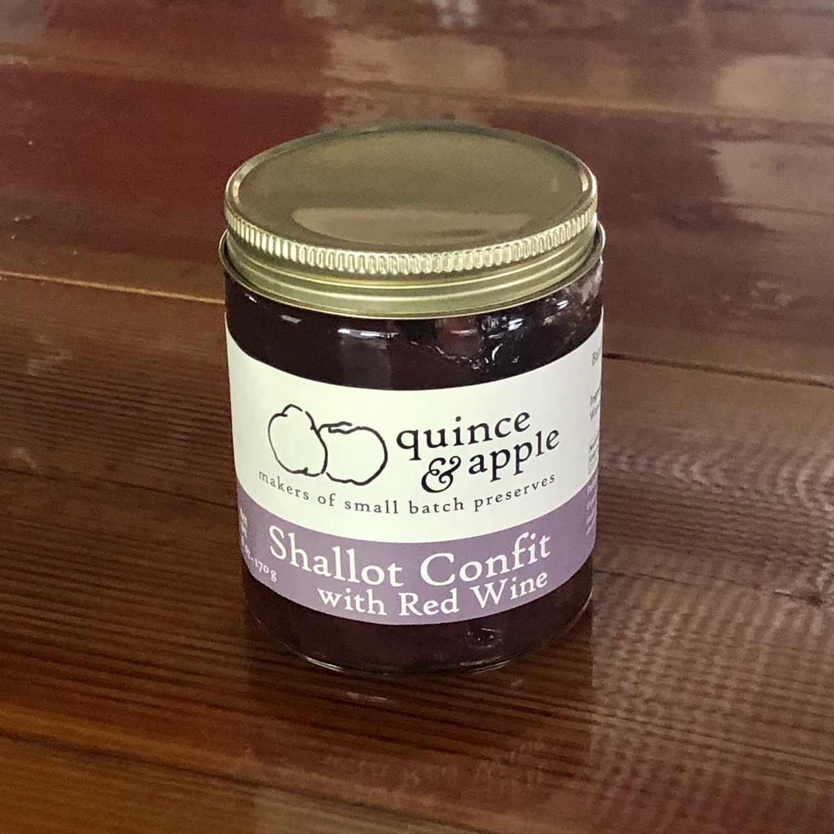 Shallot Confit with Red Wine - your next level onion jam - Quince & Apple