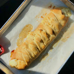 Cheese Curd and Pear Mostarada Braid Recipe - Redhead Creamery