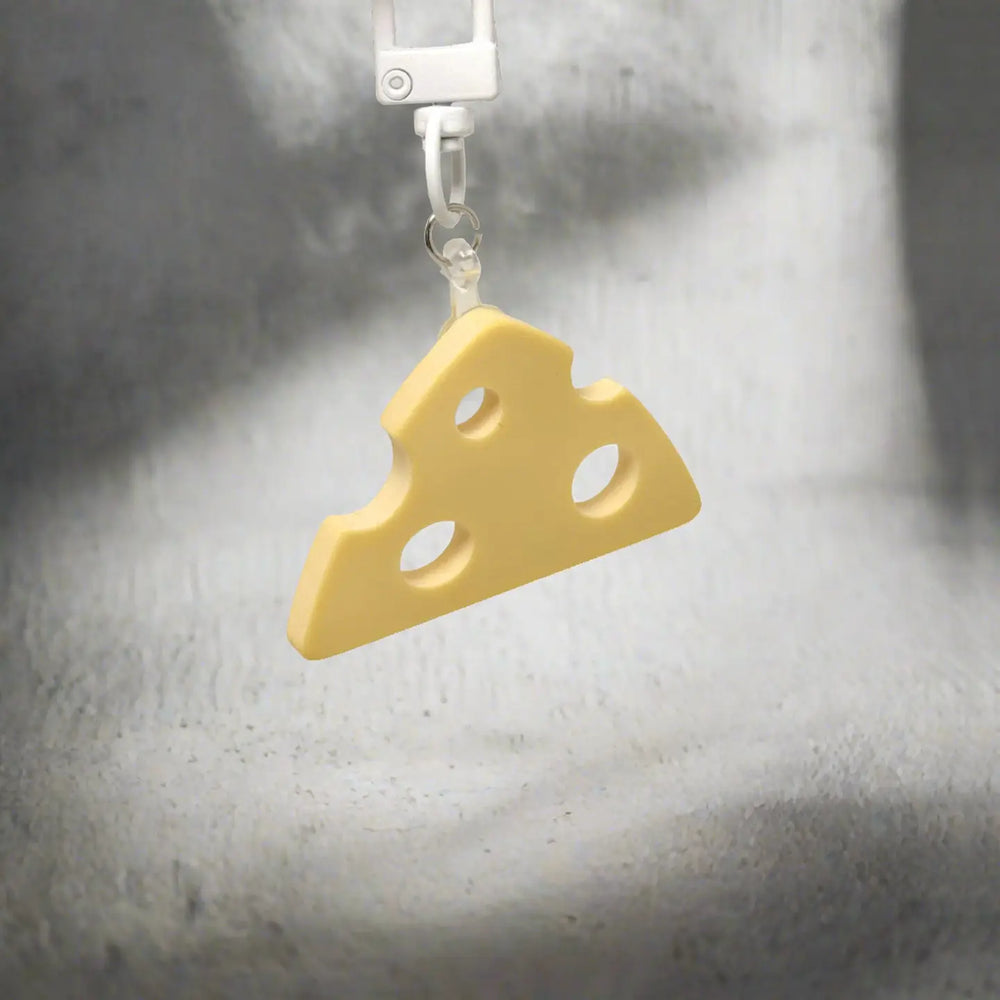 Swiss Cheese Key Chain / Zipper Pull