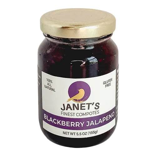 Janet's Finest Compote-BLACKBERRY JALAPENO