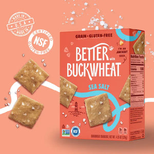 
                  
                    Better with Buckwheat Gluten Free Crackers
                  
                