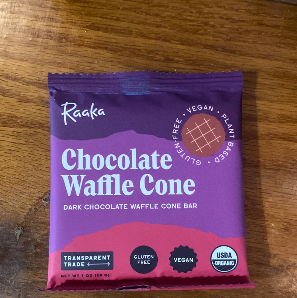 Raaka Chocolate Waffle Cone