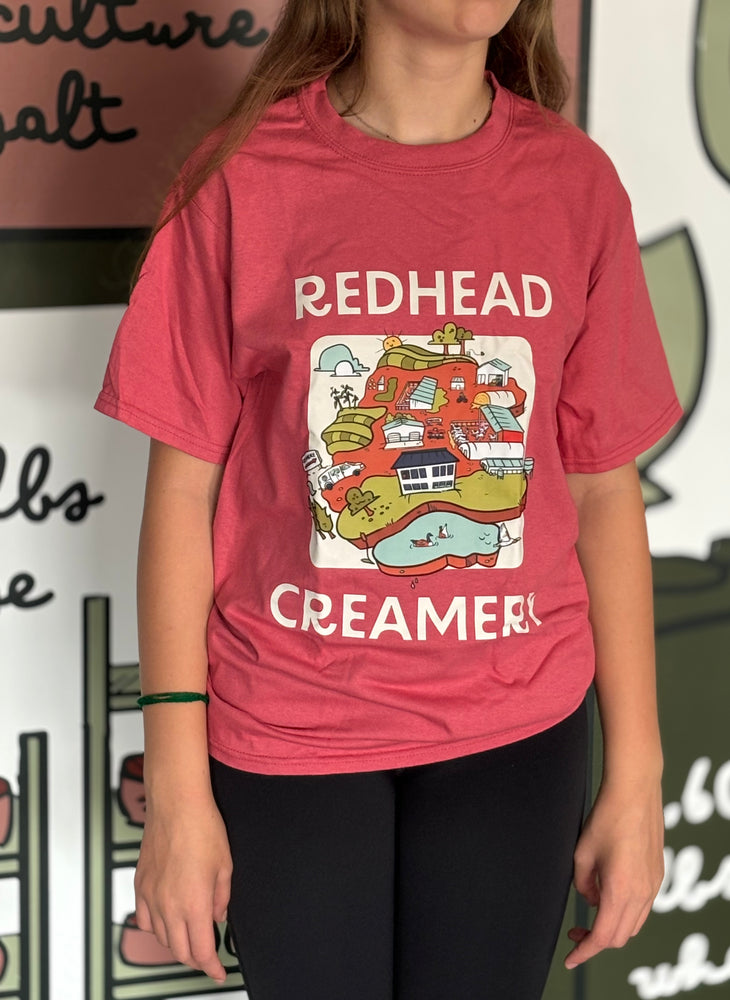 Redhead Map Tee