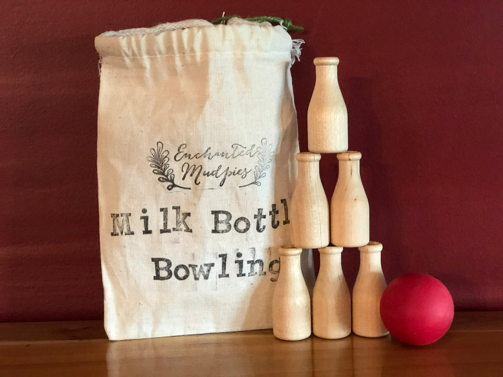 Enchanted Mudpies Milk Bottle Bowling