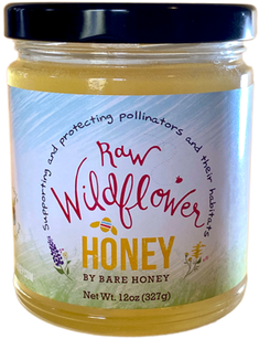 Bare Honey Raw Wildflower
