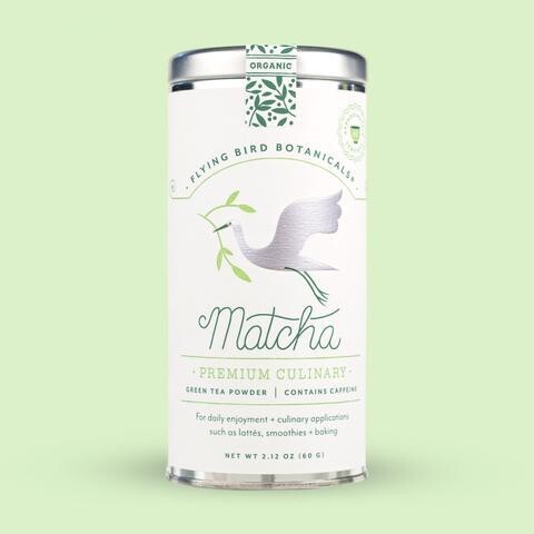 Flying Bird Botanicals Premium Culinary Matcha